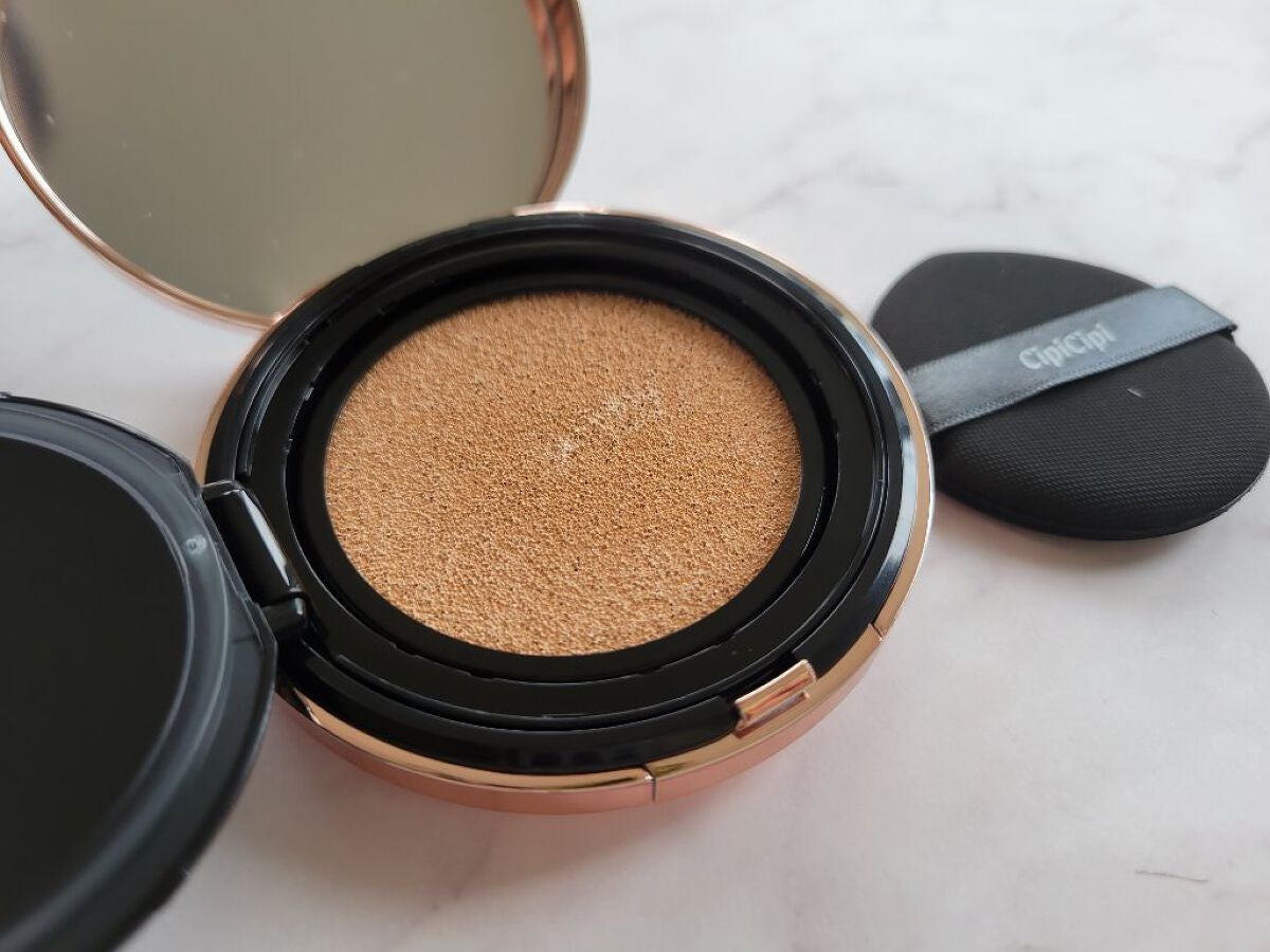 シピシピ フィットスキンクッション/CipiCipi/クッションファンデーションを使ったクチコミ(2枚目)