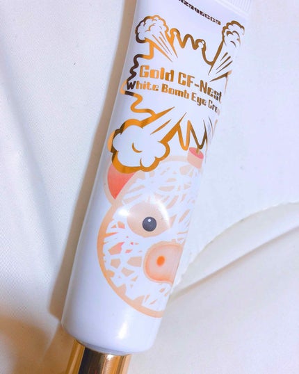 ゴールド CF ネスト ホワイト ボム アイ クリーム/Elizavecca/アイケア・アイクリームを使ったクチコミ(1枚目)