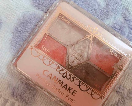 【旧品】パーフェクトスタイリストアイズ/キャンメイク/アイシャドウパレットを使ったクチコミ(1枚目)