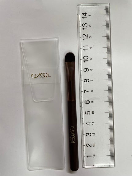 アイシャドウブラシ S/excel/メイクブラシを使ったクチコミ(3枚目)