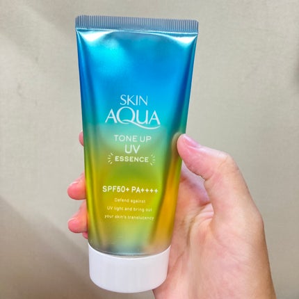 スキンアクア トーンアップUVエッセンス/スキンアクア/日焼け止めクリームを使ったクチコミ(1枚目)