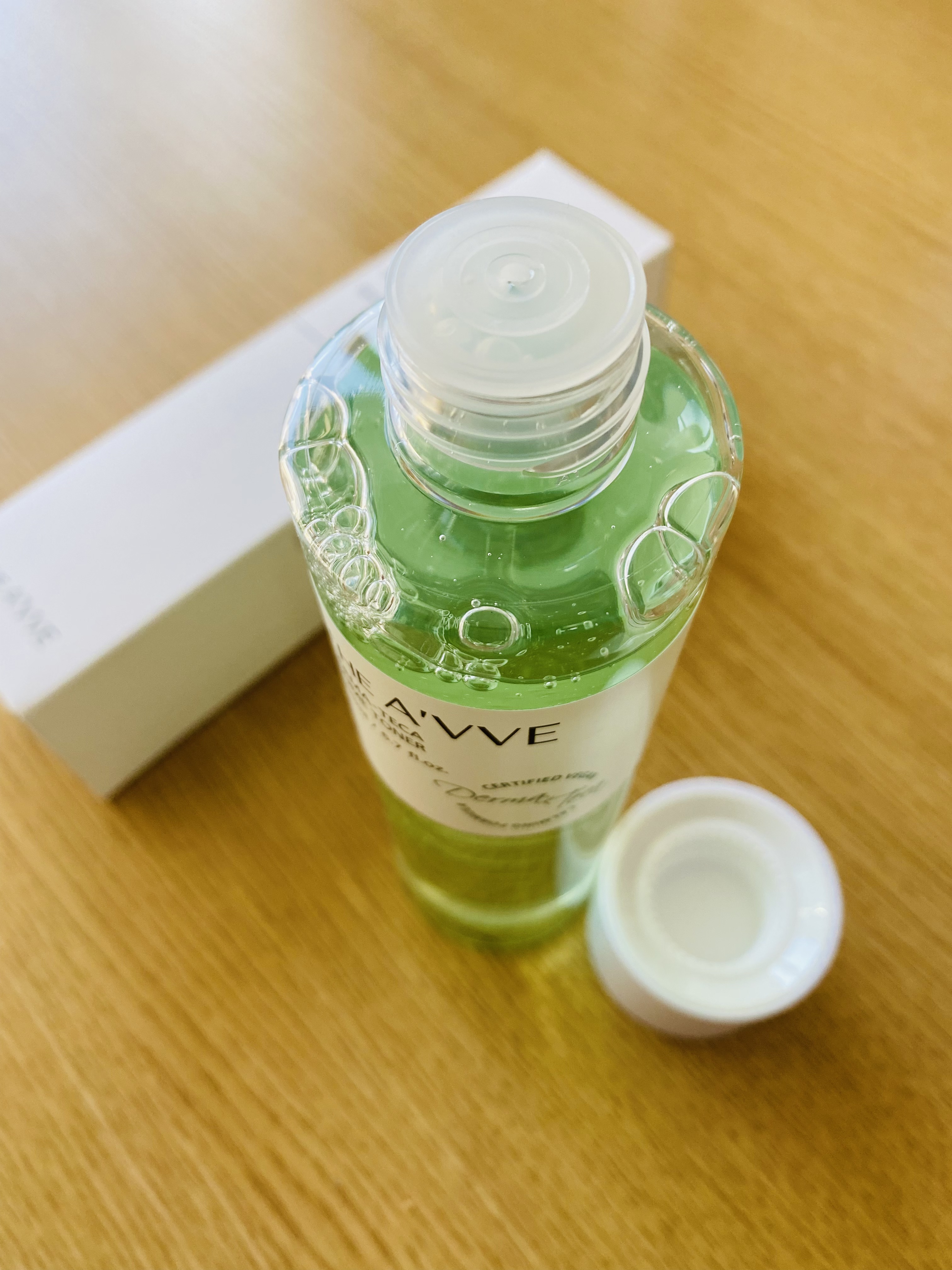 ダーマテカバイオームトナー/THE A'VVE/化粧水を使ったクチコミ（2枚目）