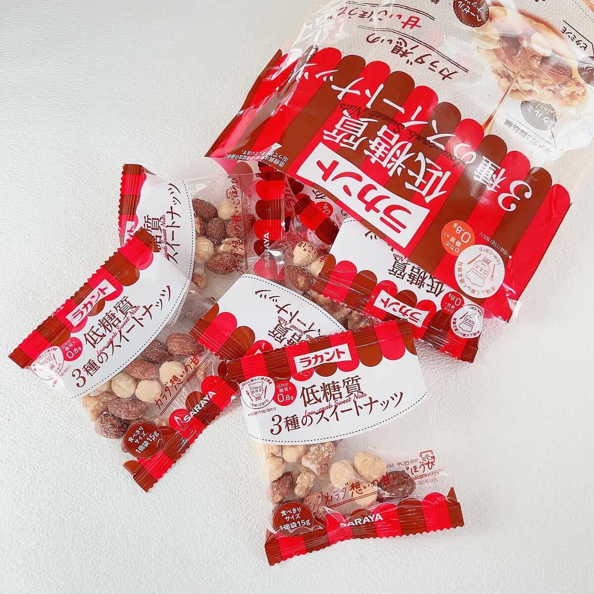 低糖質スイーツナッツ/サラヤ/低糖質食品を使ったクチコミ(4枚目)