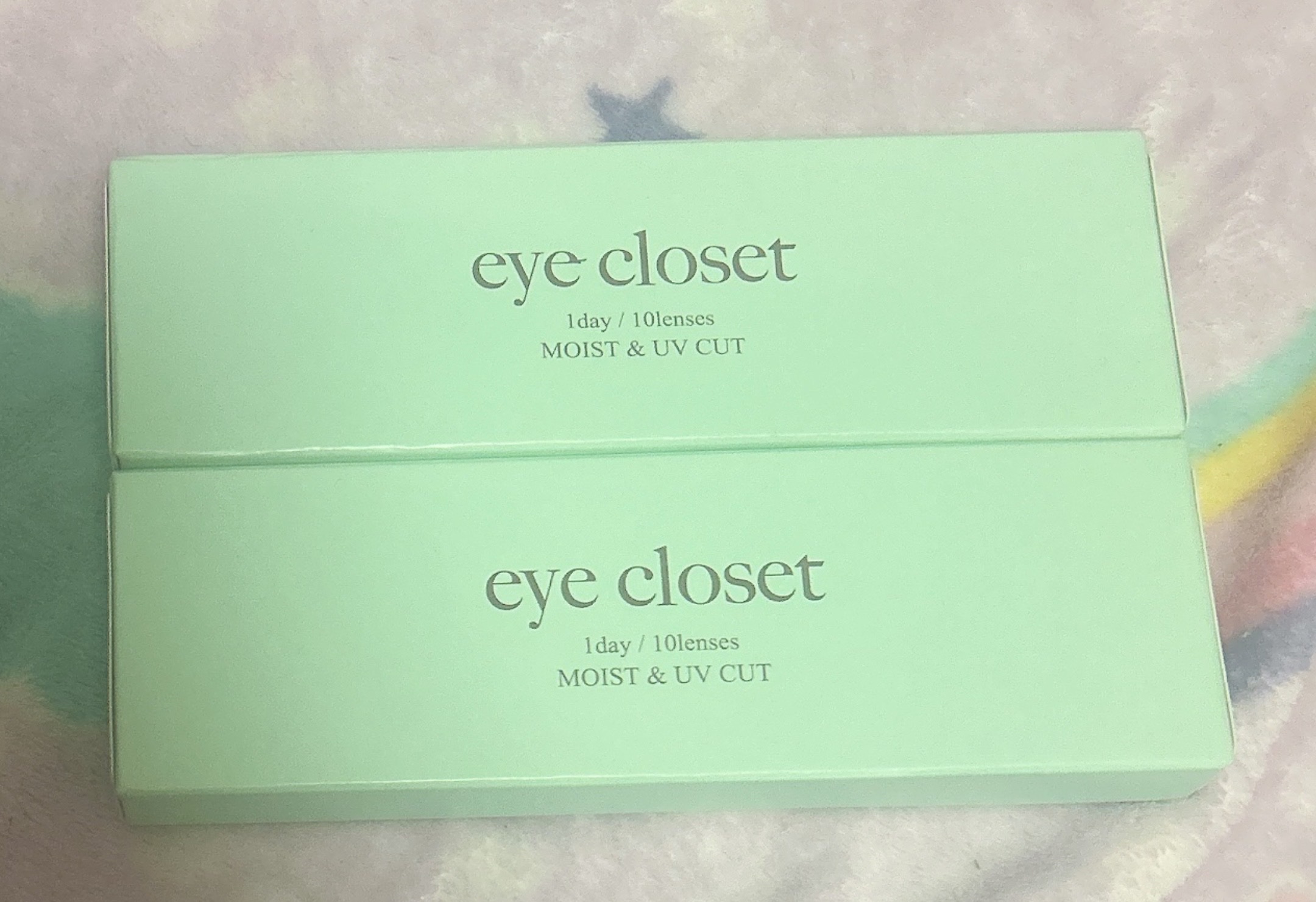 eye closet AQUA MOIST UV 1day ピンクグレープ/EYE CLOSET/ワンデー（１DAY）カラコンを使ったクチコミ（1枚目）