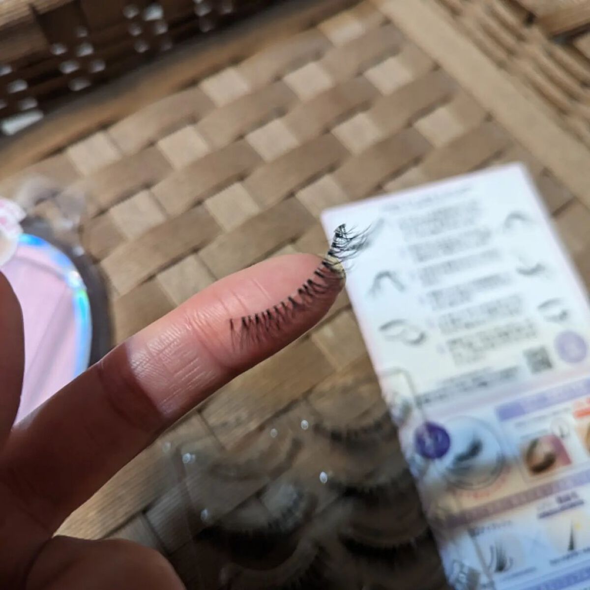 ミッシュブルーミン 3Dアイラッシュライン NO.02 ピュアヌード (リニューアル)/ミッシュブルーミン/つけまつげを使ったクチコミ（2枚目）