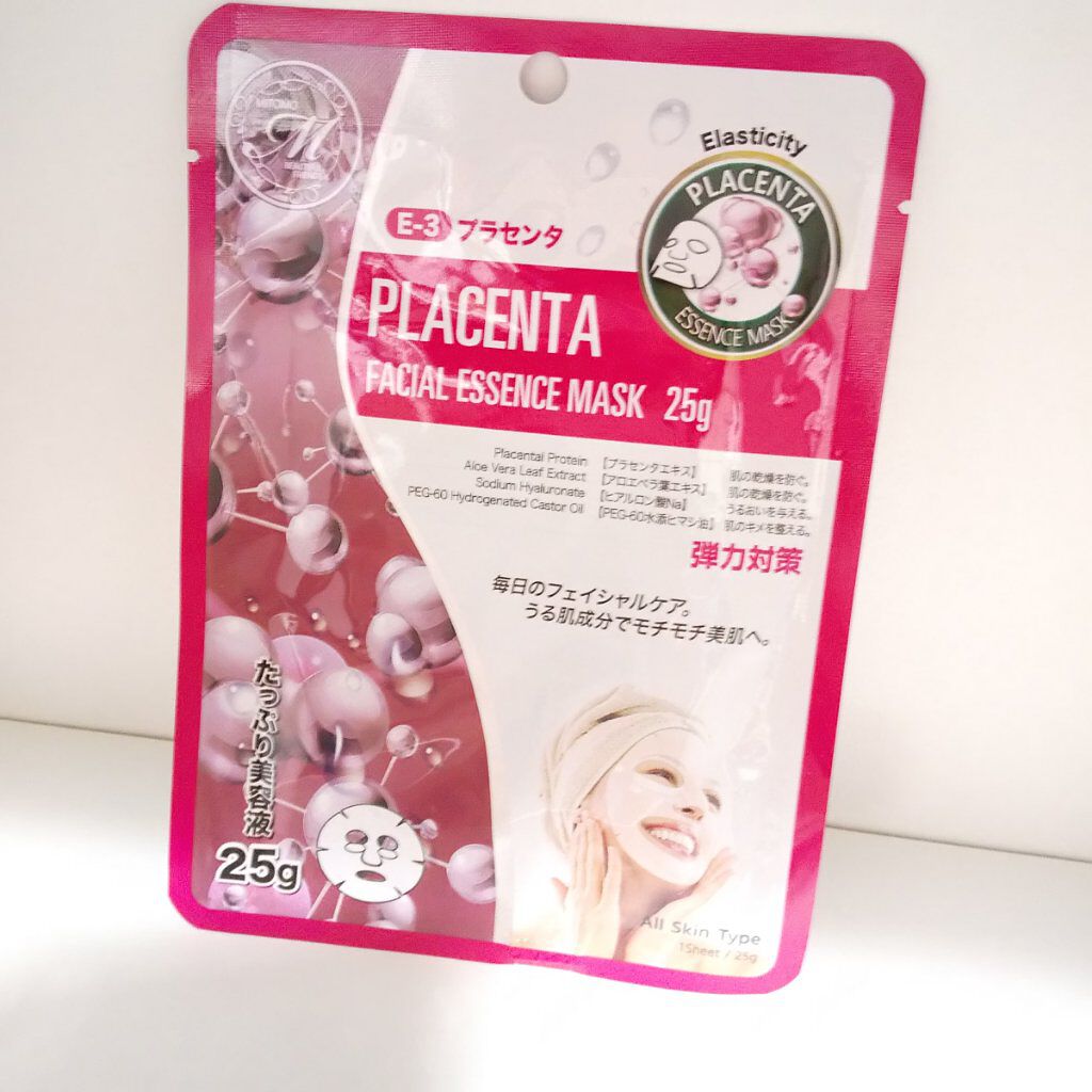 フェイシャル エッセンスマスクプラセンタ/MITOMO/シートマスク・パックを使ったクチコミ（3枚目）