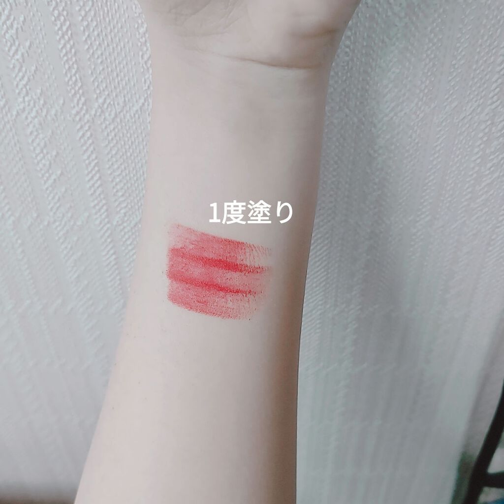 ラスティング リップカラーN/CEZANNE/口紅を使ったクチコミ（2枚目）