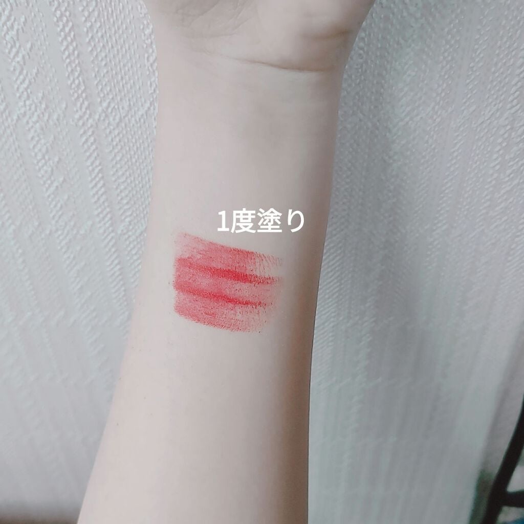 ラスティング リップカラーN/CEZANNE/口紅を使ったクチコミ(2枚目)