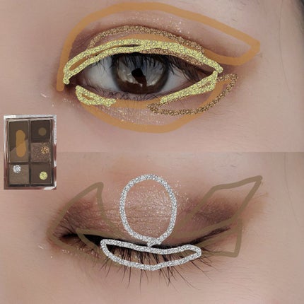 プロ アイパレット ミニ/CLIO/アイシャドウパレットを使ったクチコミ(4枚目)