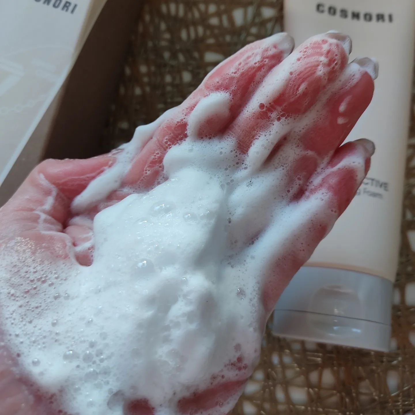 マイクロアクティブクレンジングフォーム/COSNORI/洗顔フォームを使ったクチコミ（3枚目）