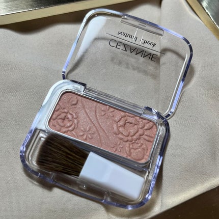 ナチュラル チークN/CEZANNE/パウダーチークを使ったクチコミ(2枚目)