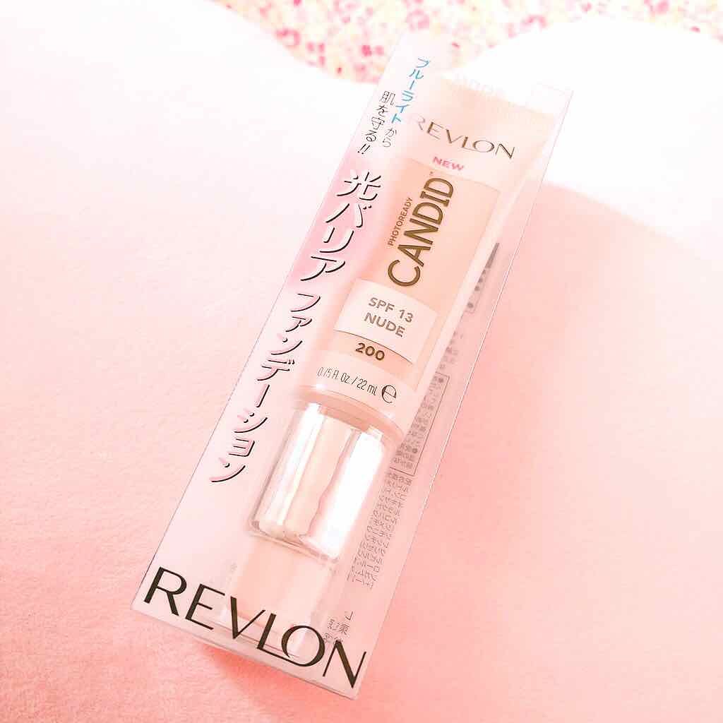 フォトレディ キャンディッド ファンデーション/REVLON/リキッドファンデーションを使ったクチコミ（1枚目）