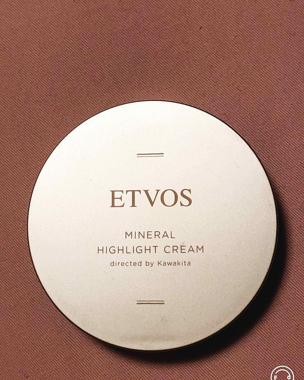 ミネラルハイライトクリーム/エトヴォス/クリームハイライトを使ったクチコミ(1枚目)