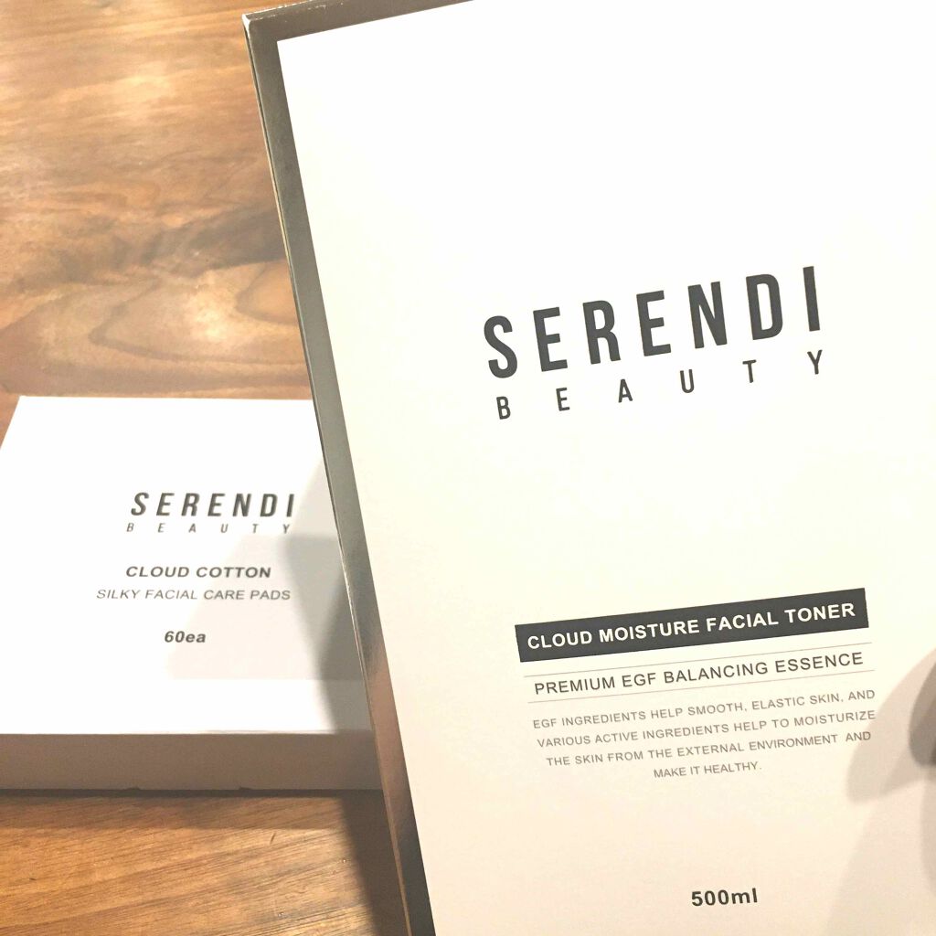 CLOUD MOISTURE FACIAL TONER/SERENDI BEAUTY/化粧水を使ったクチコミ(1枚目)