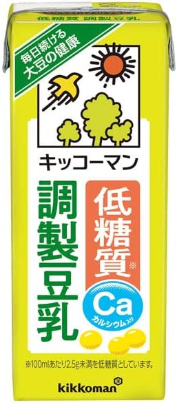 低糖質 調製豆乳 200ml