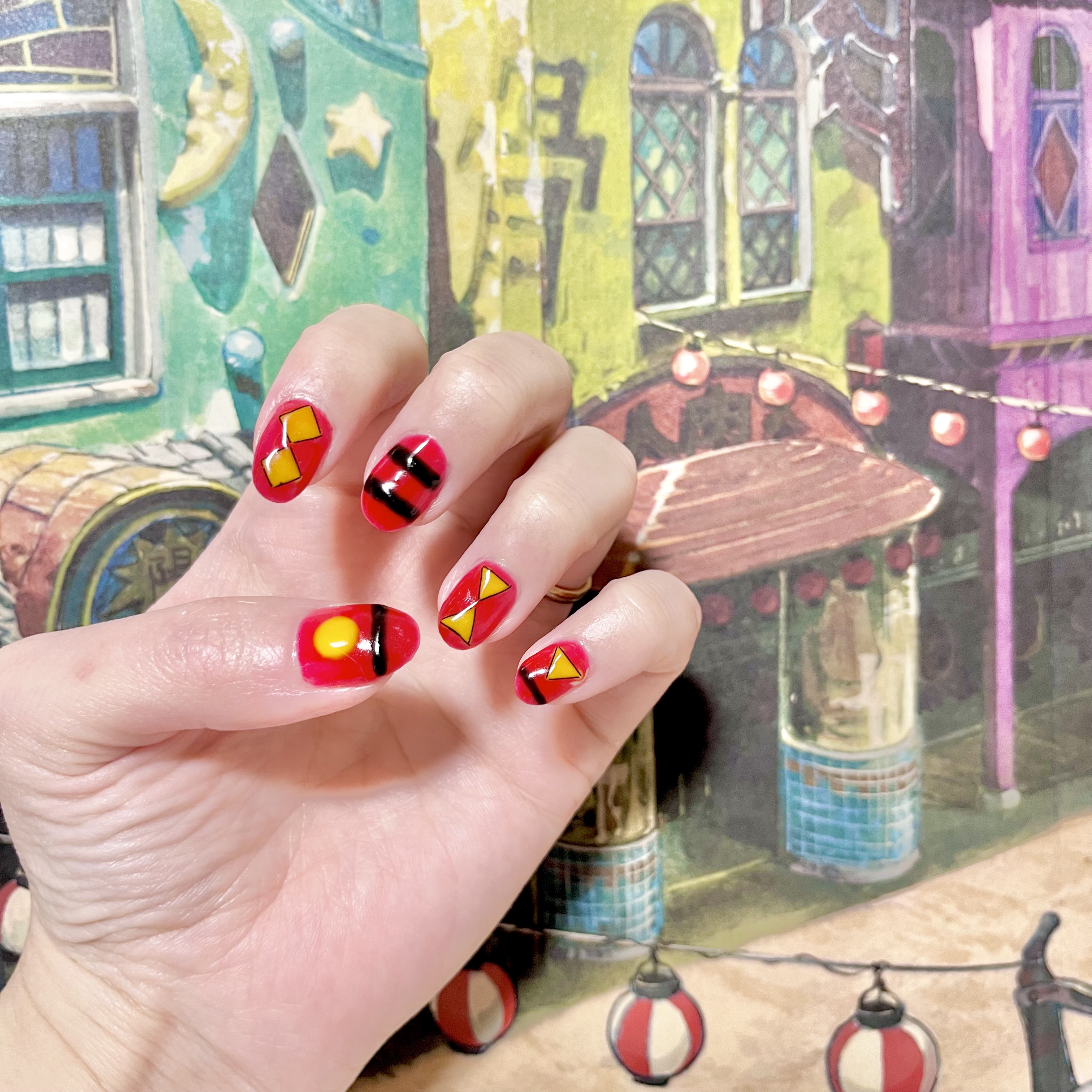 ジェルネイル（ライト対応）/セリア/ジェルネイルを使ったクチコミ（2枚目）