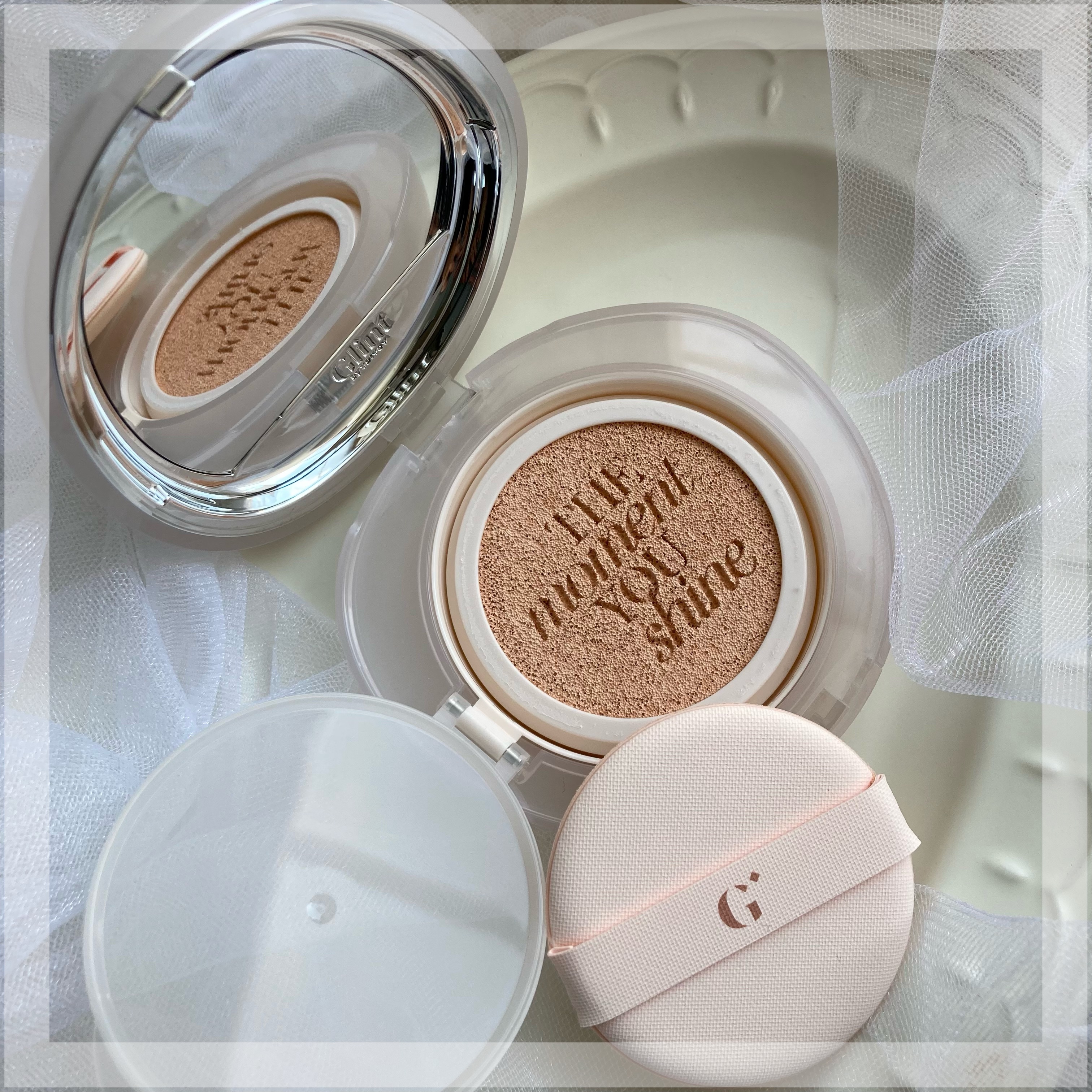 ハイライティングクッションファンデーション/Glint/クッションファンデーションを使ったクチコミ（2枚目）