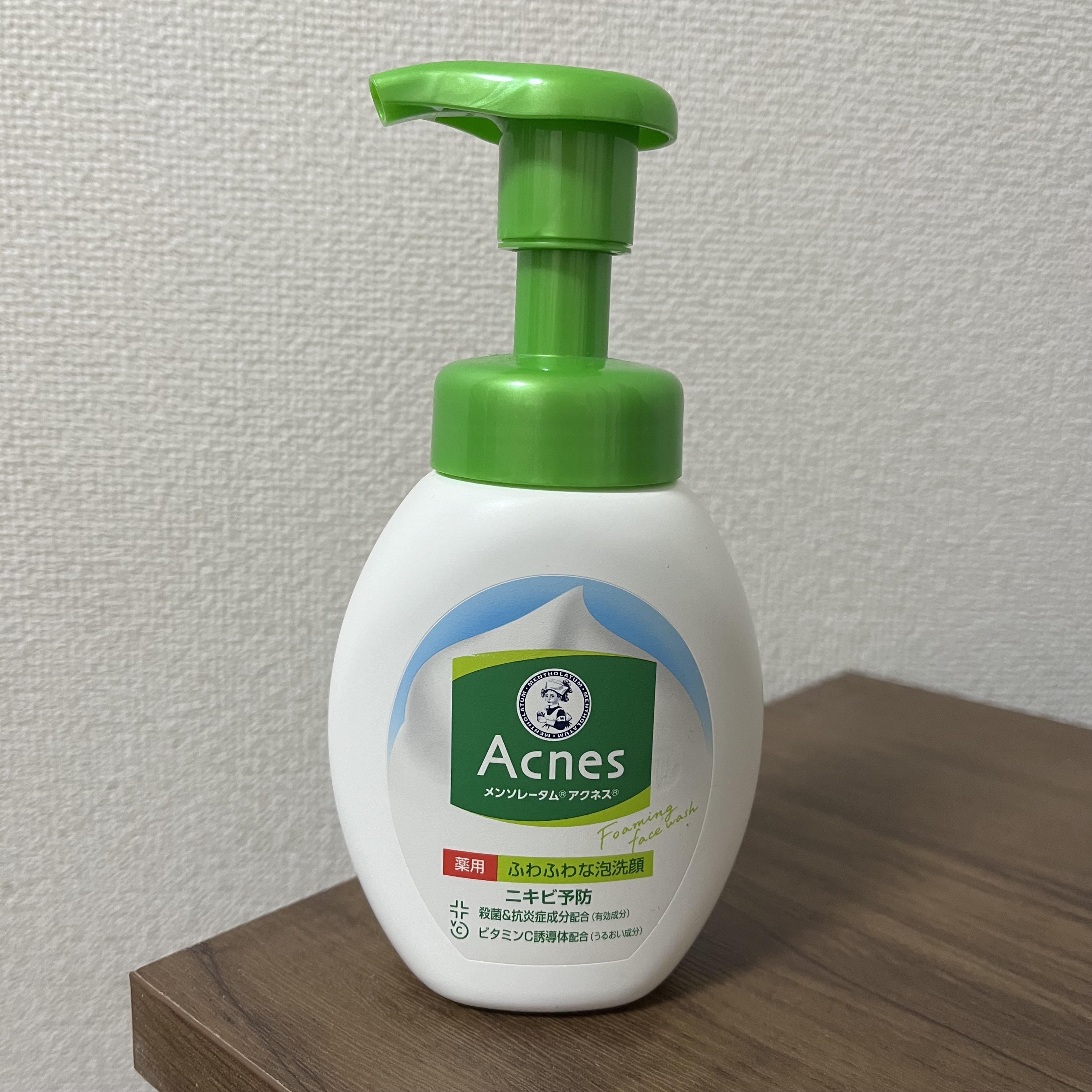 薬用ふわふわな泡洗顔/メンソレータム アクネス/泡洗顔を使ったクチコミ（1枚目）