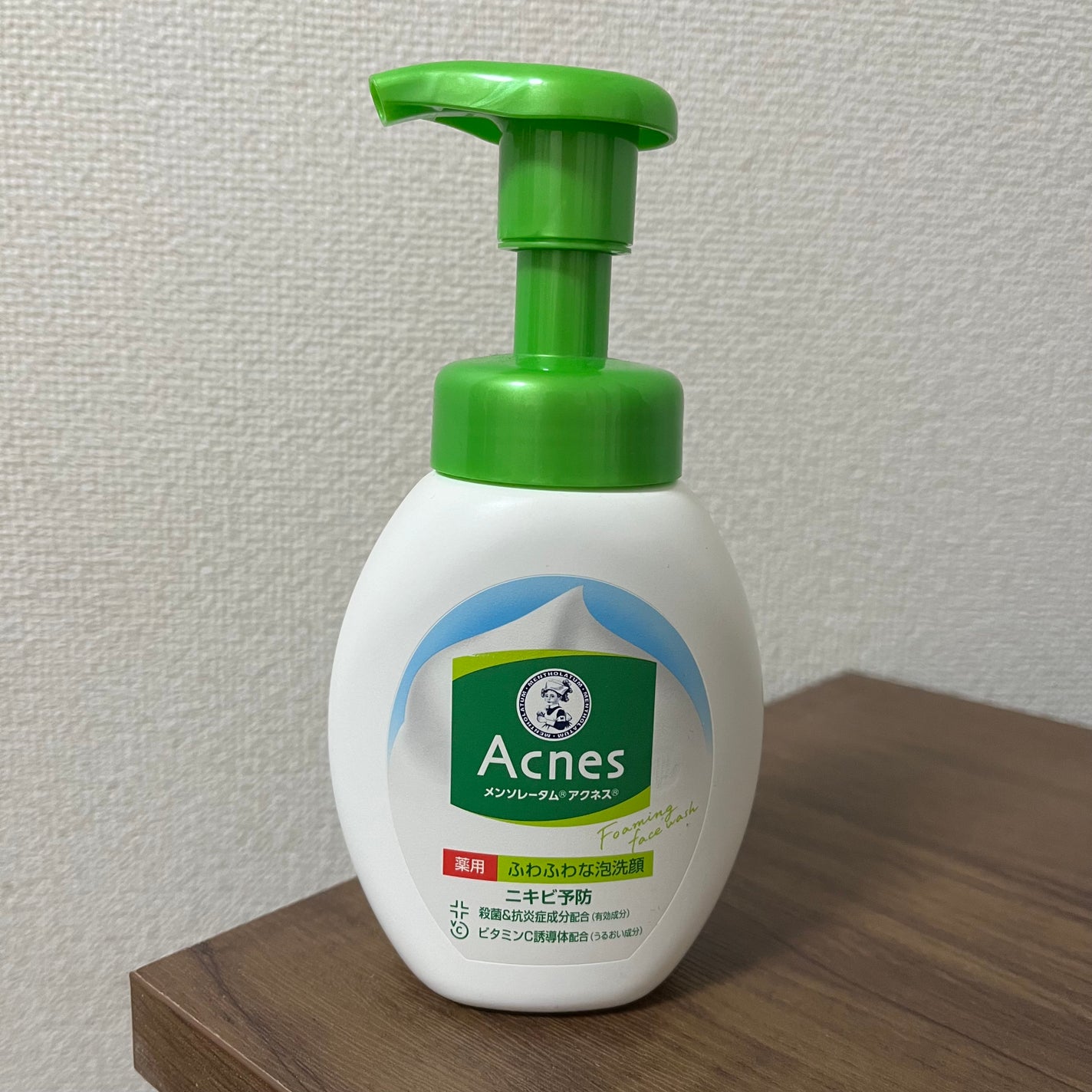 薬用ふわふわな泡洗顔/メンソレータム アクネス/泡洗顔を使ったクチコミ(1枚目)