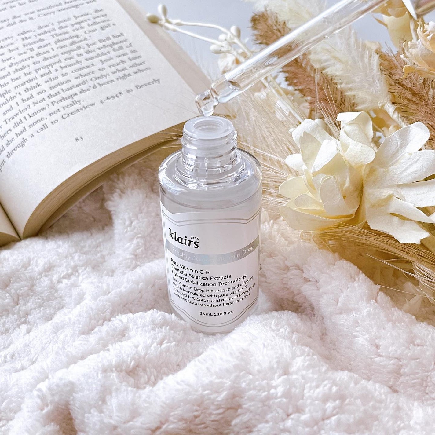 フレッシュリージュースドビタミンドロップ(35ml)/Klairs/美容液を使ったクチコミ(2枚目)