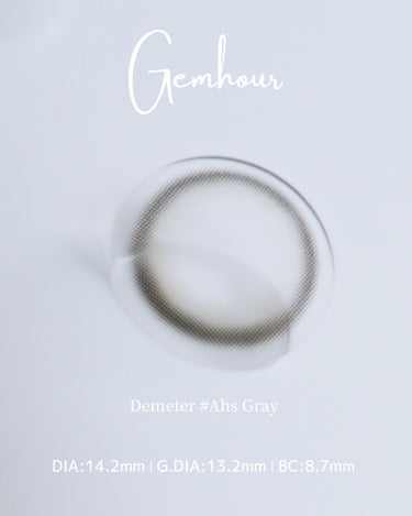 DEMETER/Gemhour lens/カラーコンタクトレンズを使ったクチコミ（6枚目）