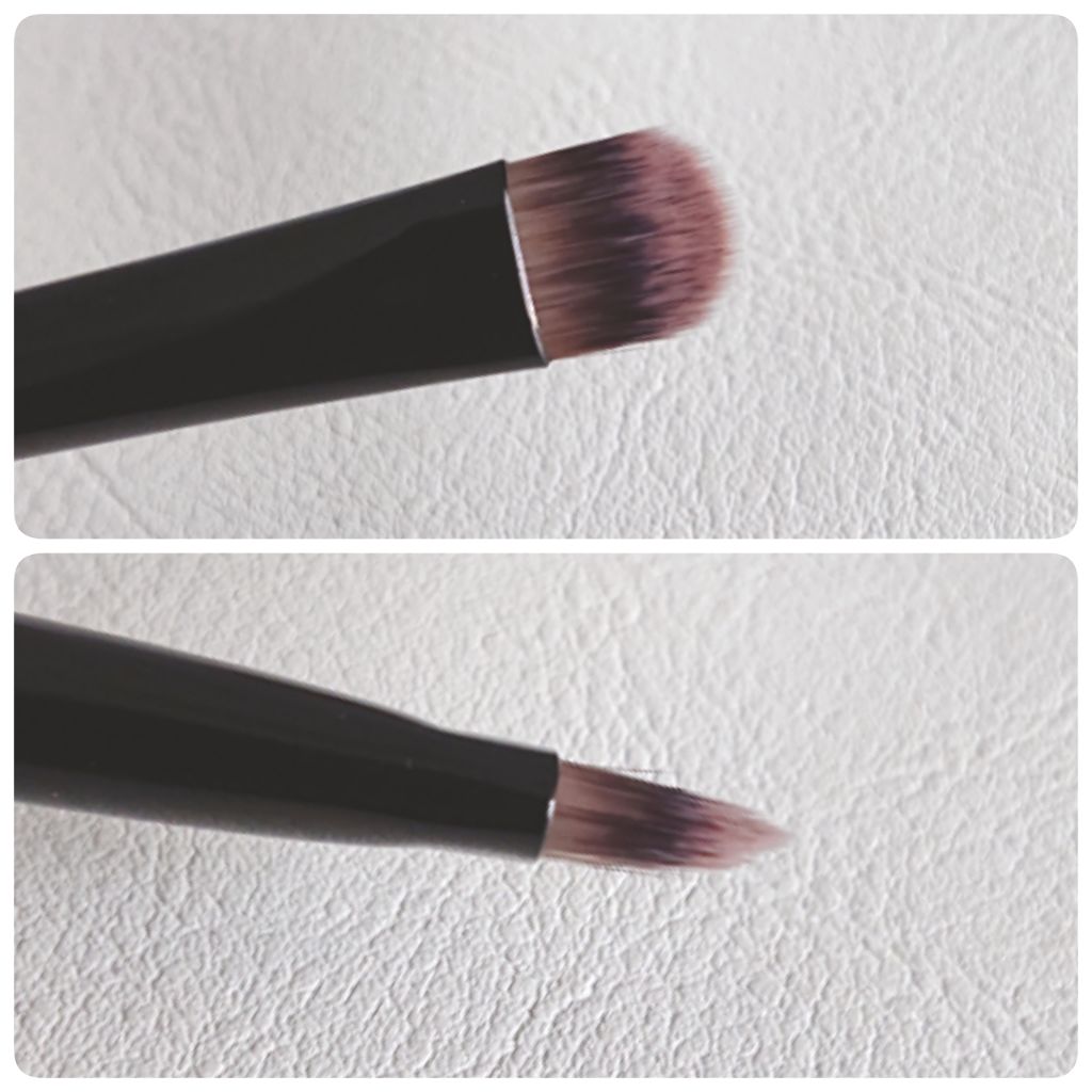 春姫 アイシャドウブラシ/DAISO/メイクブラシを使ったクチコミ（2枚目）