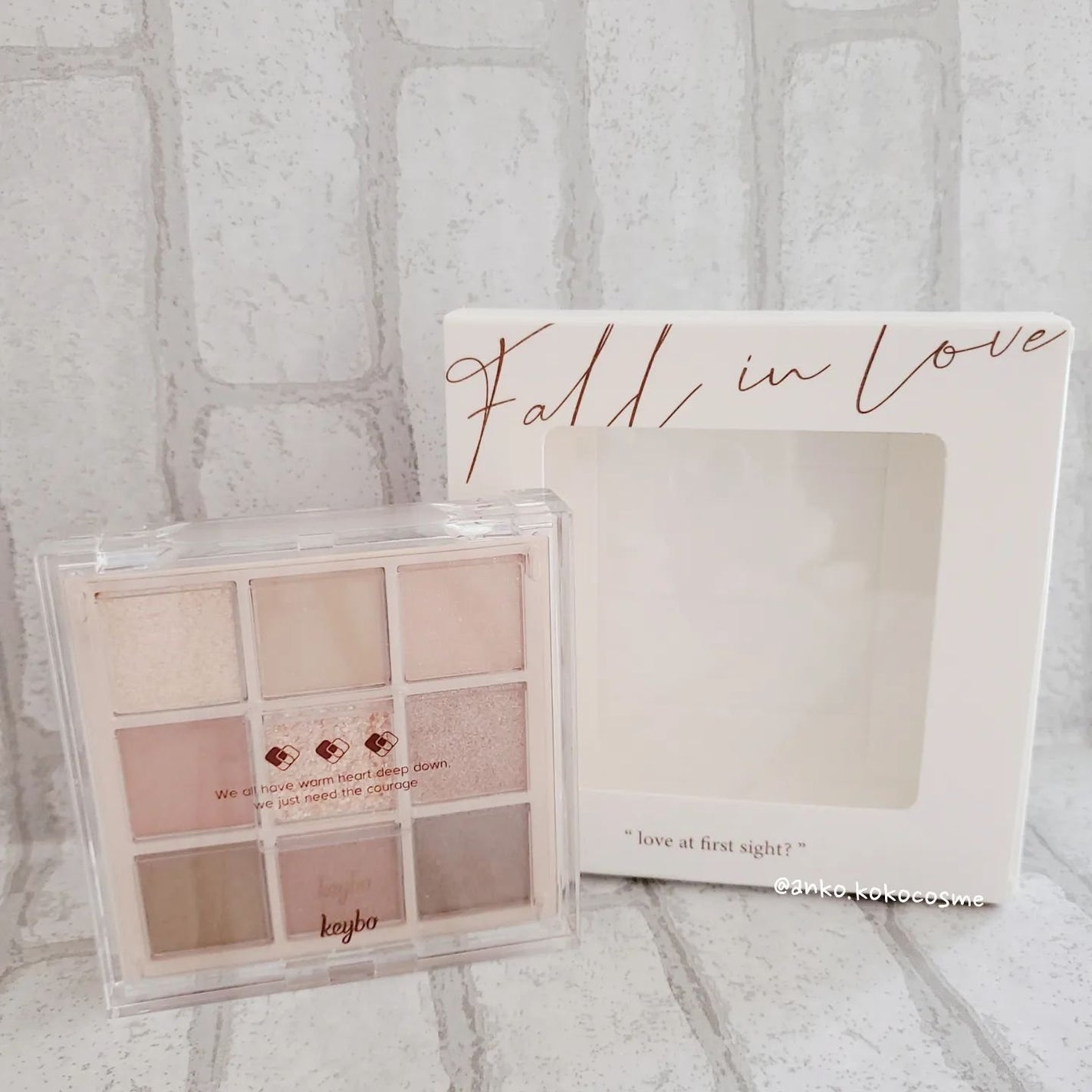 KEYBO FALL IN LOVE SHADOW PALETTE/keybo/アイシャドウパレットを使ったクチコミ(8枚目)