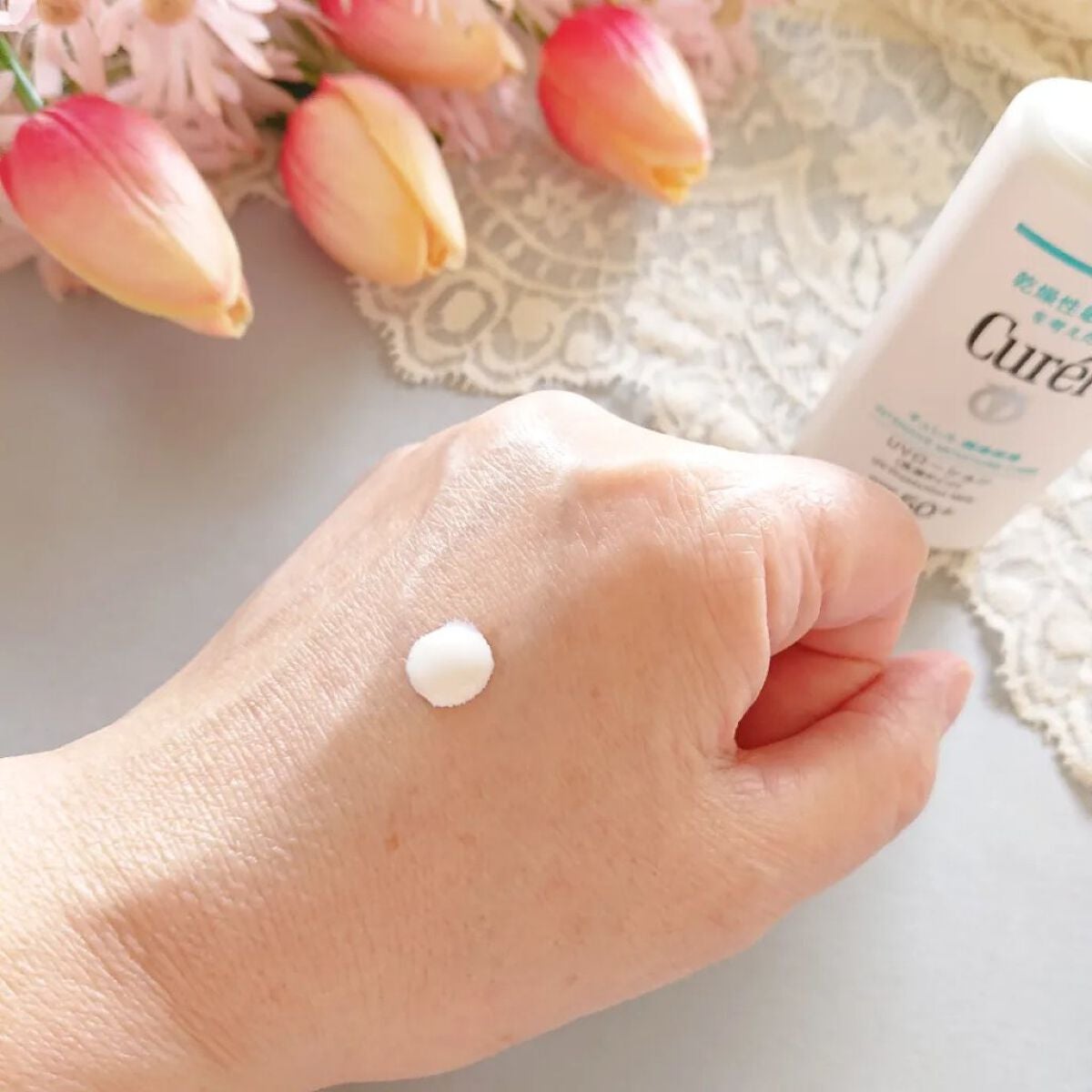 潤浸保湿 UVローション/キュレル/日焼け止めローションを使ったクチコミ(3枚目)