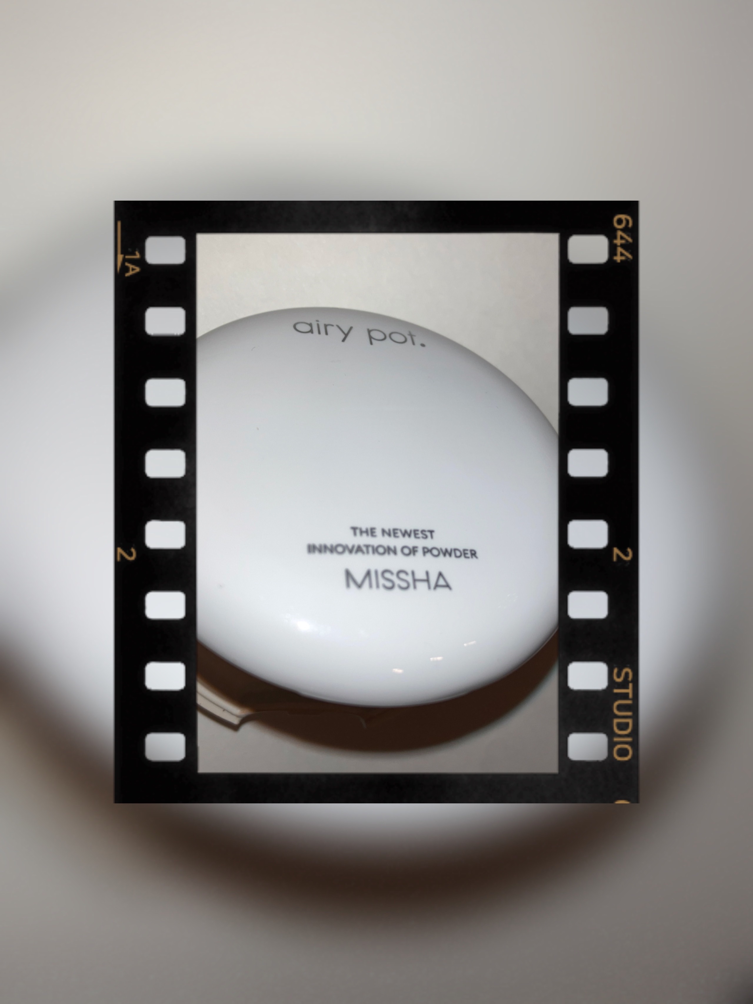 エアリーポット プレストパウダー/MISSHA/プレストパウダーを使ったクチコミ（1枚目）