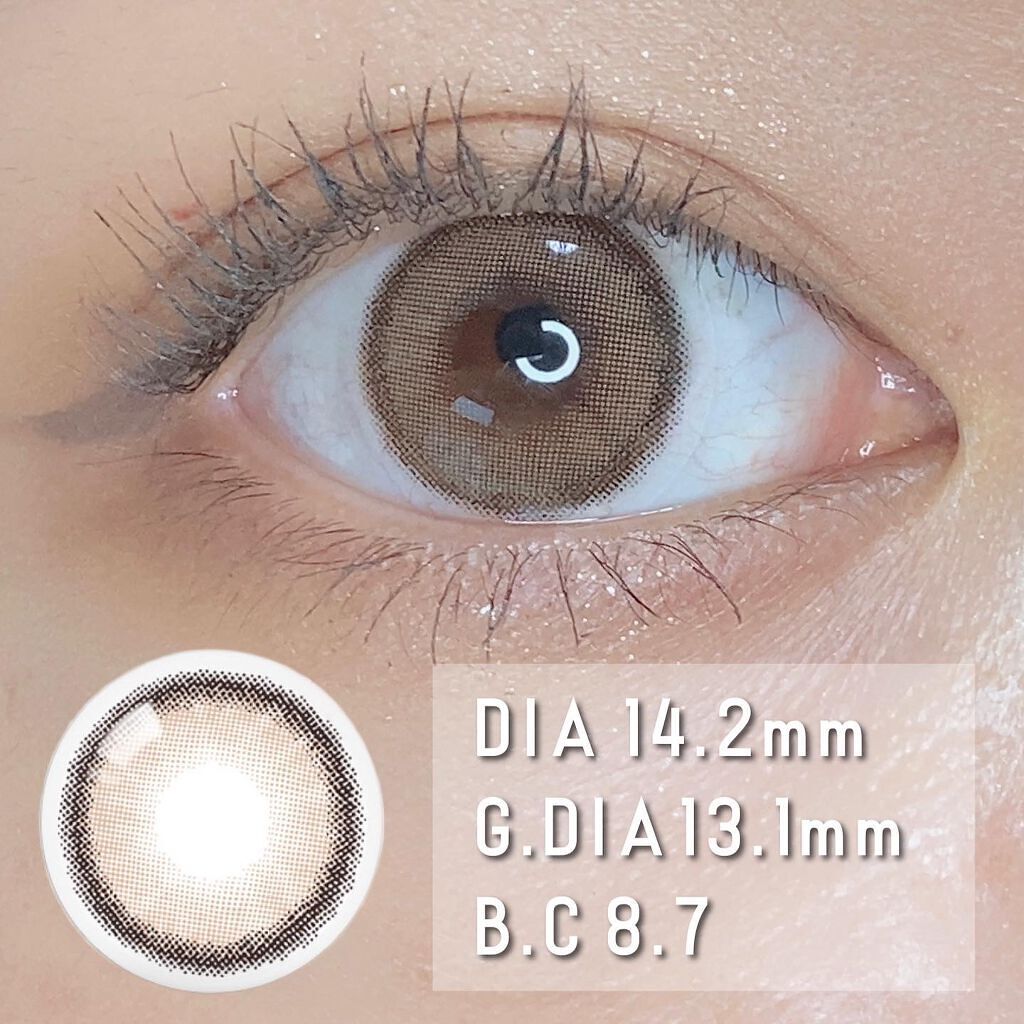 ディアサム(DearSome)/OLOLA/カラーコンタクトレンズを使ったクチコミ(3枚目)