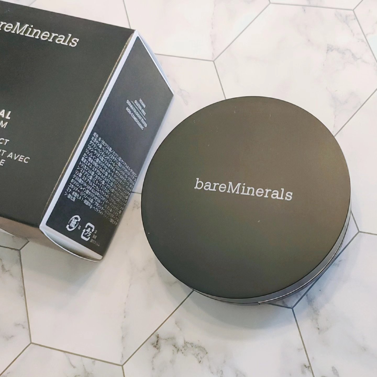オリジナル ピュア セラム カバーアップ クッション/bareMinerals/クッションファンデーションを使ったクチコミ（2枚目）