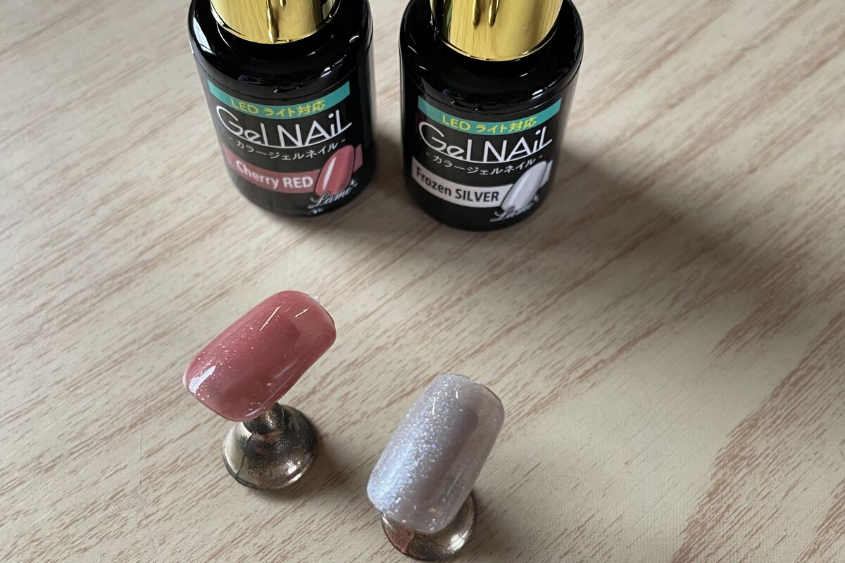 ジェルネイル（ライト対応）/セリア/ジェルネイルを使ったクチコミ（3枚目）