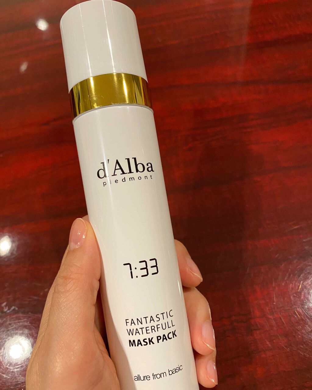 ファンタスティックウォータフルマスクパック/ダルバ/シートマスク・パックを使ったクチコミ(1枚目)