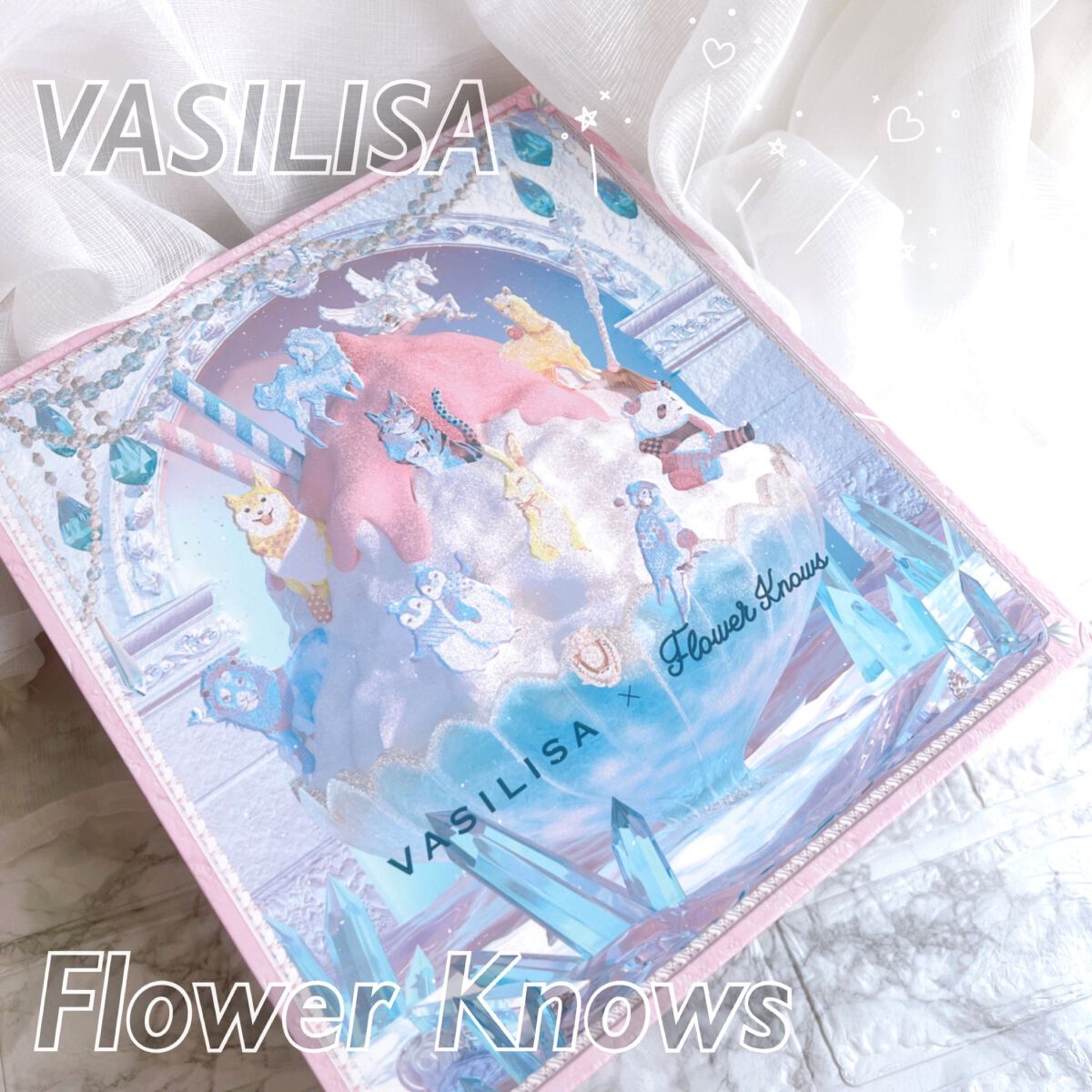 クリスタルユニコーンシリーズリップグロス J02 Creamy Shell/FlowerKnows/リップグロスを使ったクチコミ（1枚目）