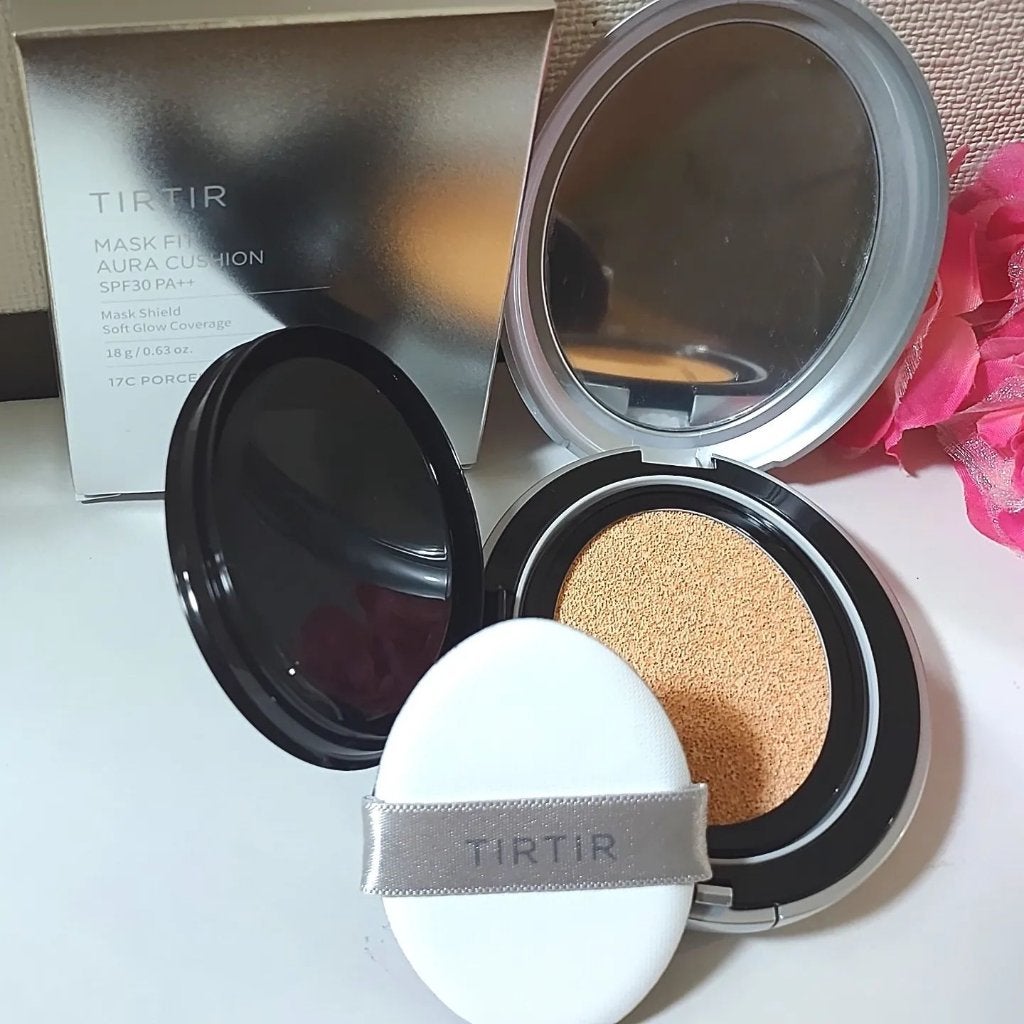 マスクフィットオーラクッション/TIRTIR(ティルティル)/クッションファンデーションを使ったクチコミ(6枚目)