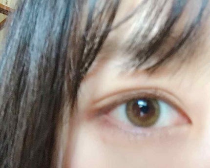 eye closet 1day SweetSeries "Half"(アイクローゼットワンデー スウィートシリーズ ハーフ) Clearness Cream/EYE CLOSET/ワンデー(1DAY)カラコンを使ったクチコミ(2枚目)