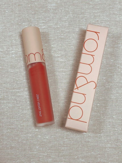 ゼロベルベットティント/rom&nd/リップティントを使ったクチコミ(1枚目)