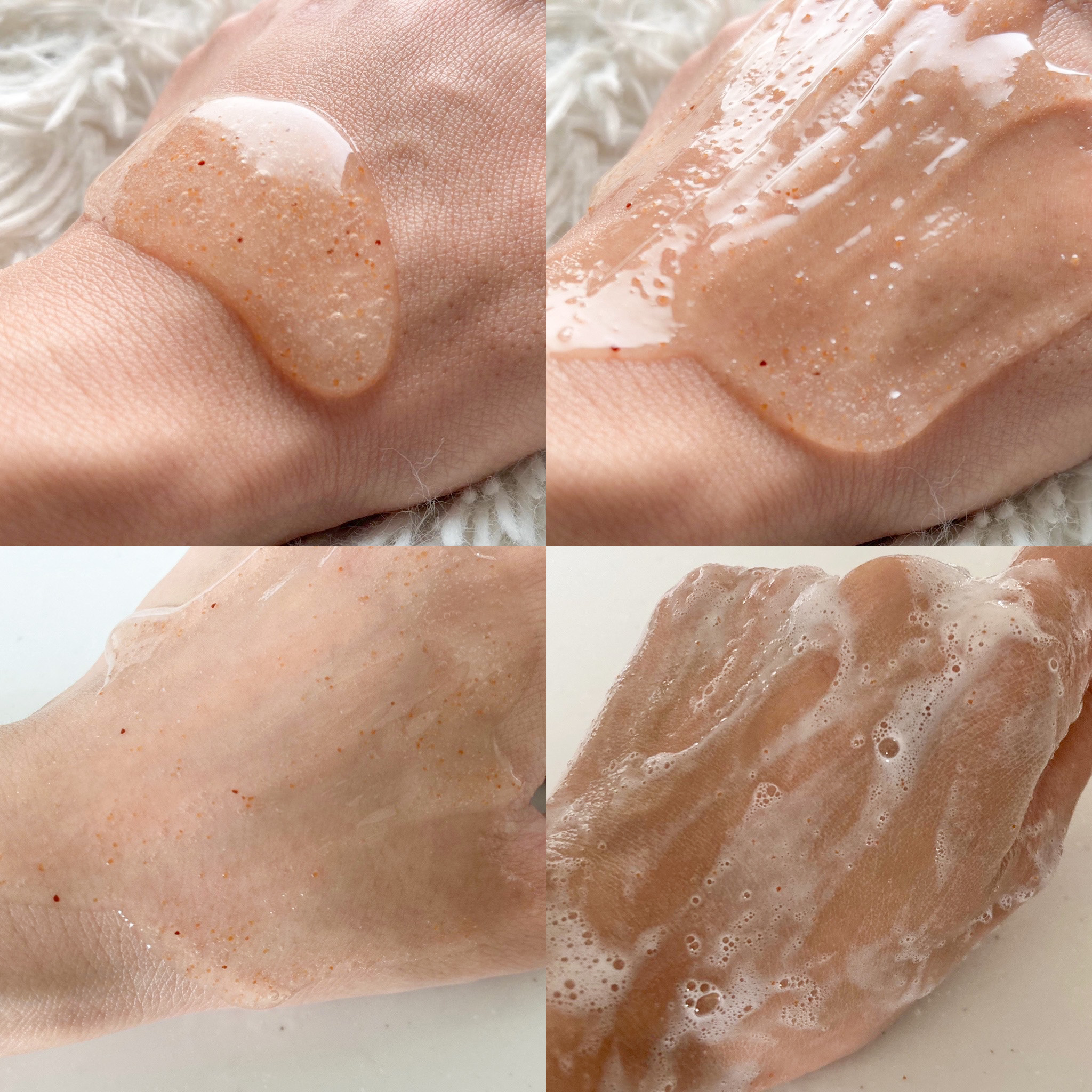 スクラブボディーウォッシュ/KUNDAL/ボディスクラブを使ったクチコミ（2枚目）