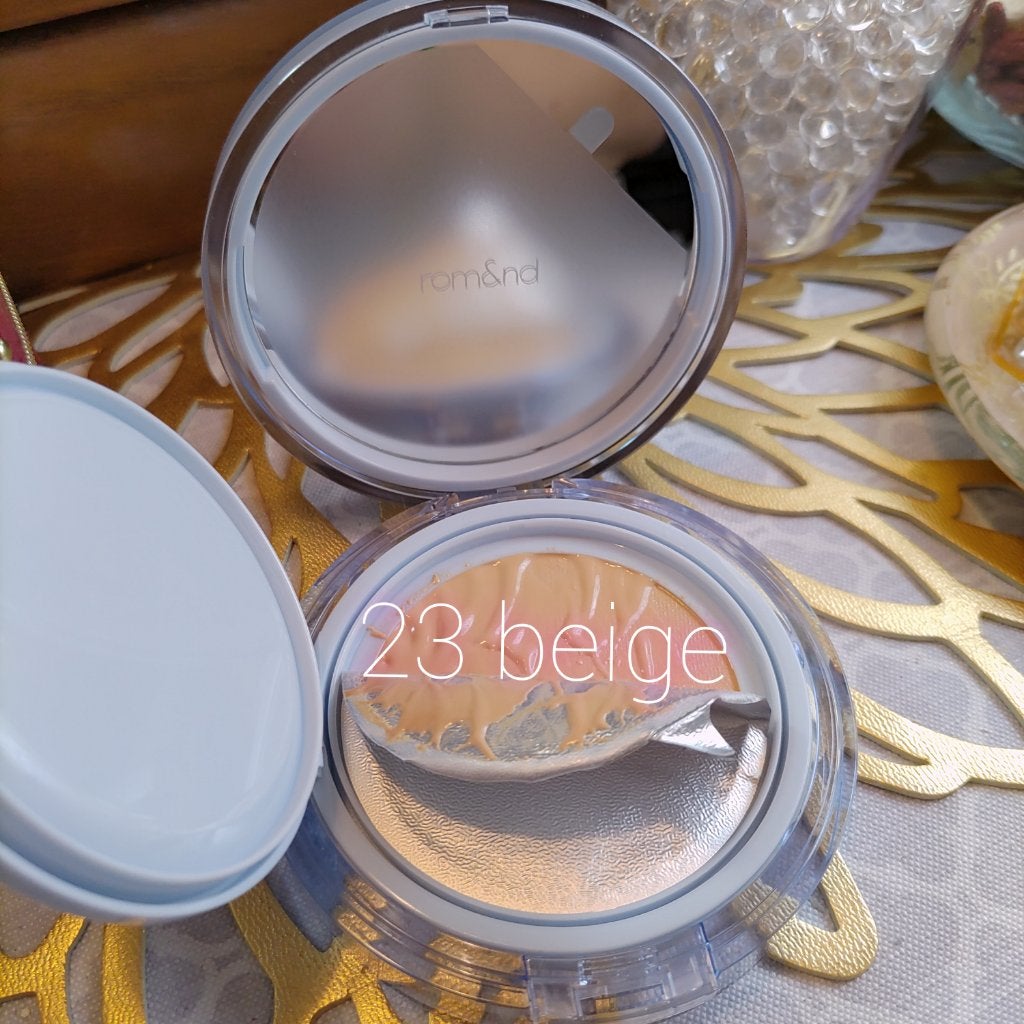 ベアウォータークッション/rom&nd/クッションファンデーションを使ったクチコミ(2枚目)