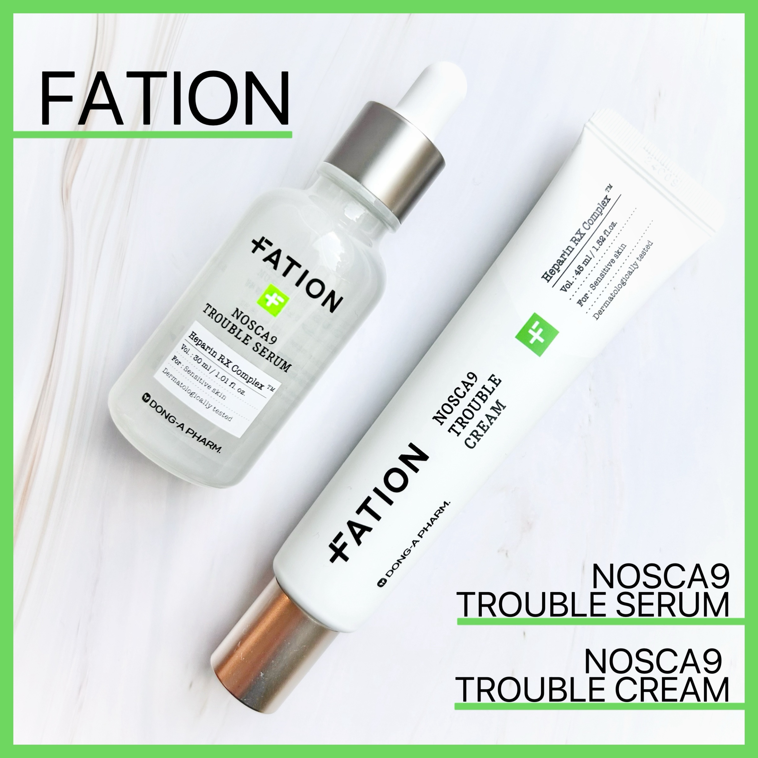 ノスカナイン トラブル セラム/FATION/美容液を使ったクチコミ（1枚目）