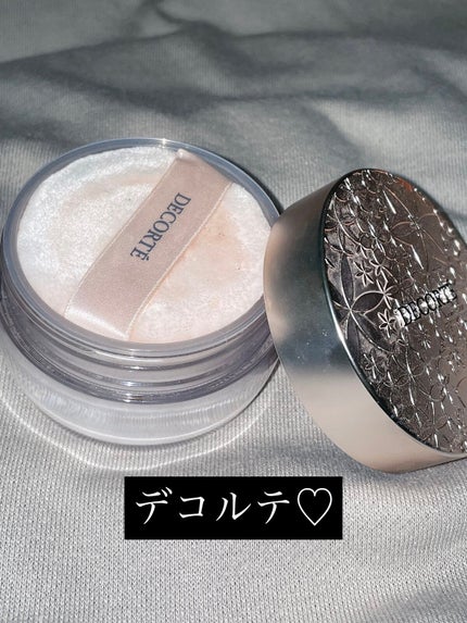 フェイスパウダー/DECORTÉ/ルースパウダーを使ったクチコミ(1枚目)