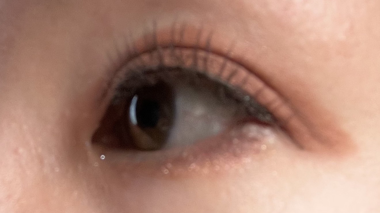 ジェルアイライナー シャイニーピンク/U R GLAM/ジェルアイライナーを使ったクチコミ（3枚目）