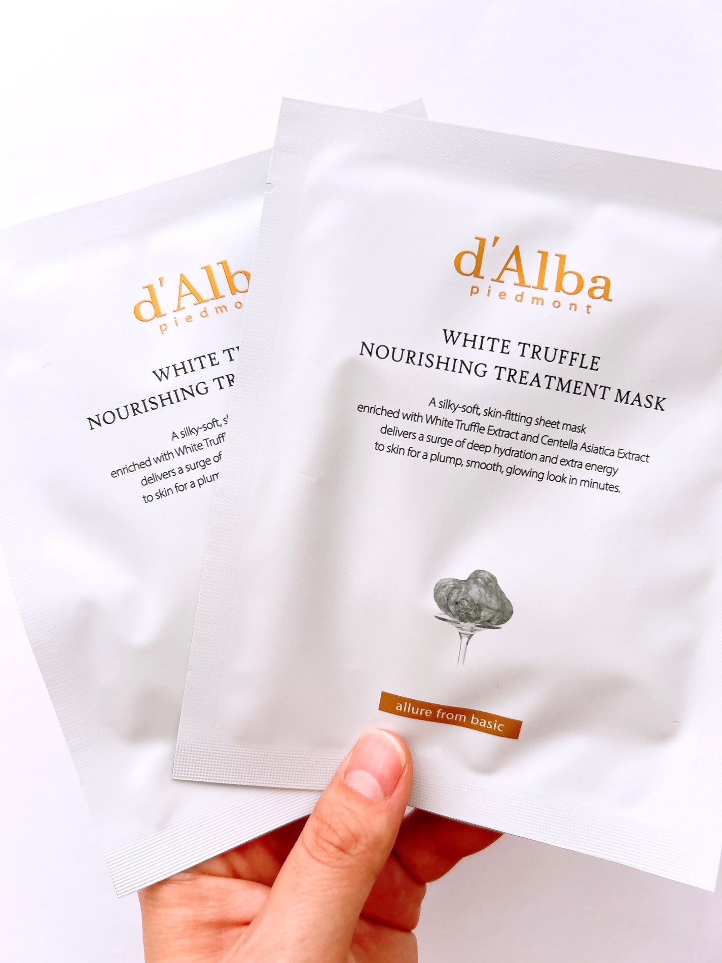 ホワイトトリュフナリシングトリートメントマスク/ダルバ/シートマスク・パックを使ったクチコミ(2枚目)