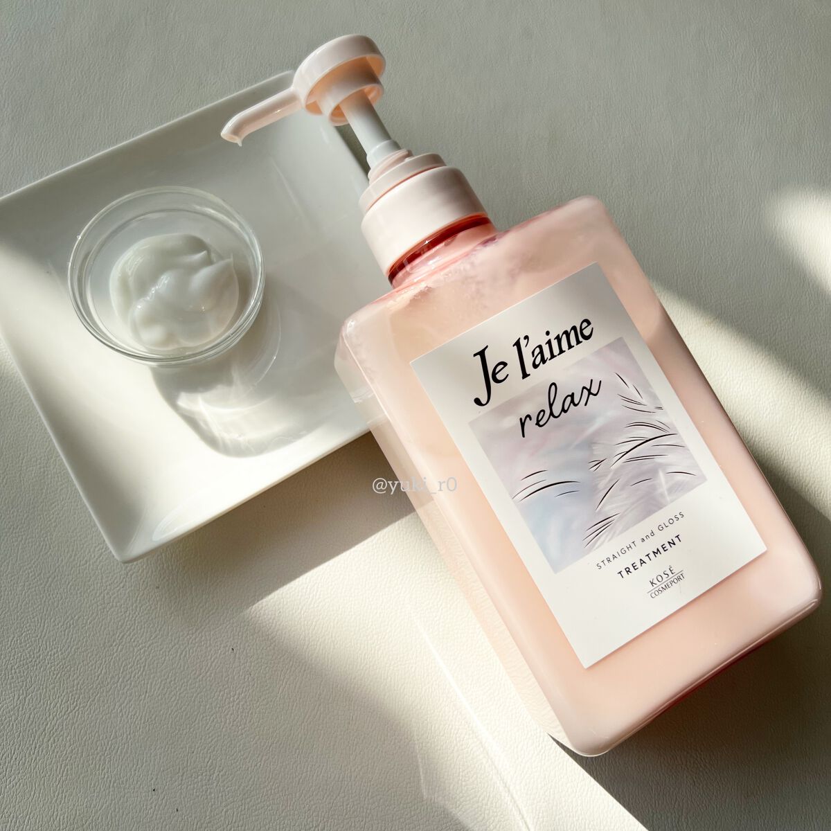 リラックス ミッドナイトリペア シャンプー／ヘアトリートメント (ストレート＆グロス) シャンプー本体 480ml/Je l'aime/市販シャンプーを使ったクチコミ（3枚目）