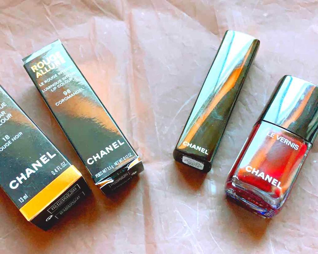 ヴェルニ ロング トゥニュ 18 ルージュ ヌワール/CHANEL/マニキュアを使ったクチコミ（1枚目）