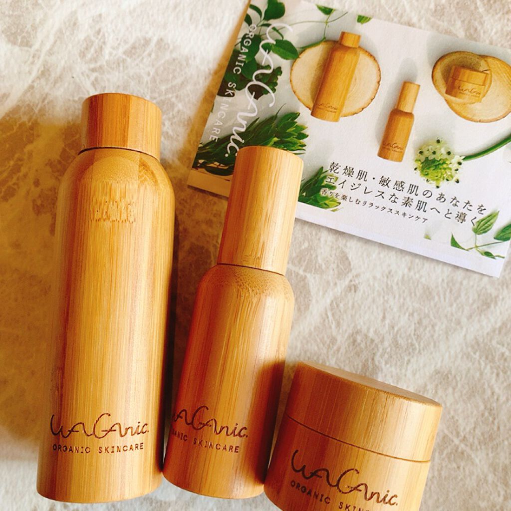 ORGANIC SKINCARE 3set/WAGANIC/スキンケアキットを使ったクチコミ(1枚目)