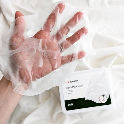 レッドブレミッシュクイックPHAシートマスク/Dr.G/シートマスク・パックを使ったクチコミ(6枚目)