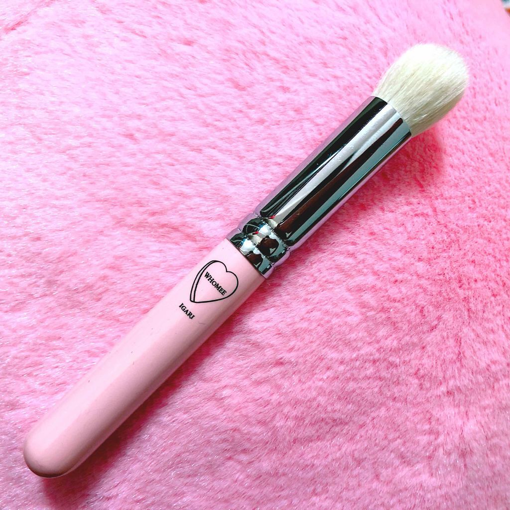 メイクブラシM 熊野筆/WHOMEE/メイクブラシを使ったクチコミ(1枚目)