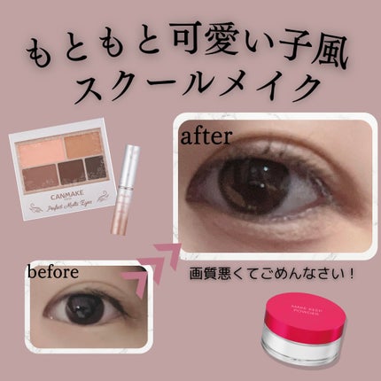 パーフェクトマルチアイズ/キャンメイク/アイシャドウパレットを使ったクチコミ(1枚目)
