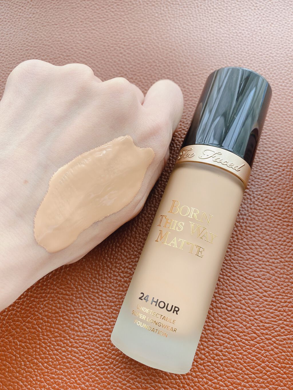 ボーン ディス ウェイ アンディテクタブル 24H マット ファンデーション/Too Faced/リキッドファンデーションを使ったクチコミ(3枚目)